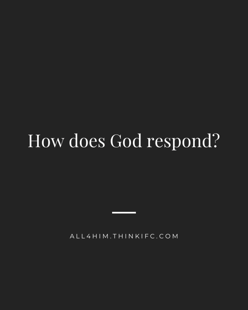 What is God doing?